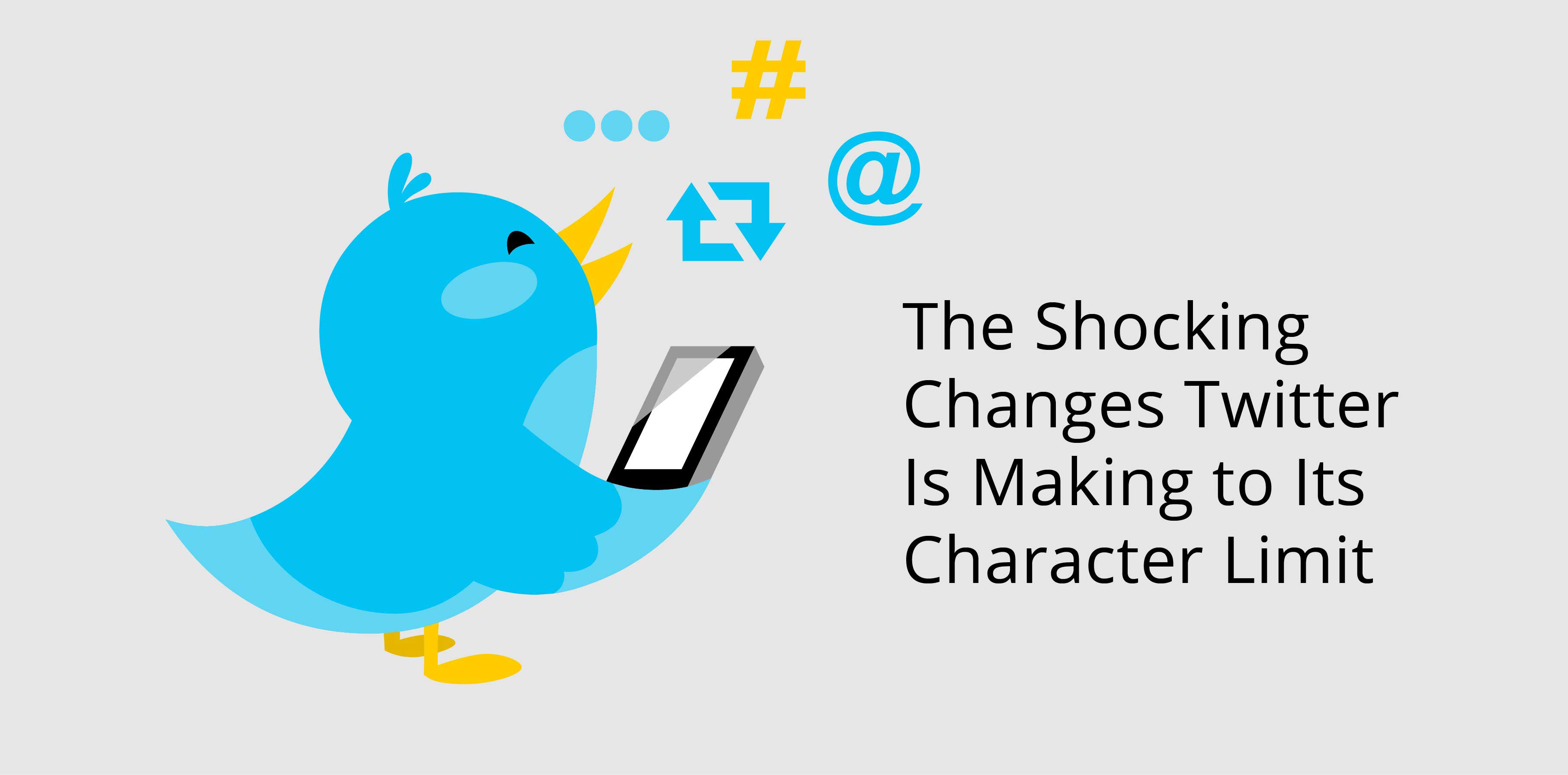 The Shocking Changes Twitter Is Making to Its Character Limit