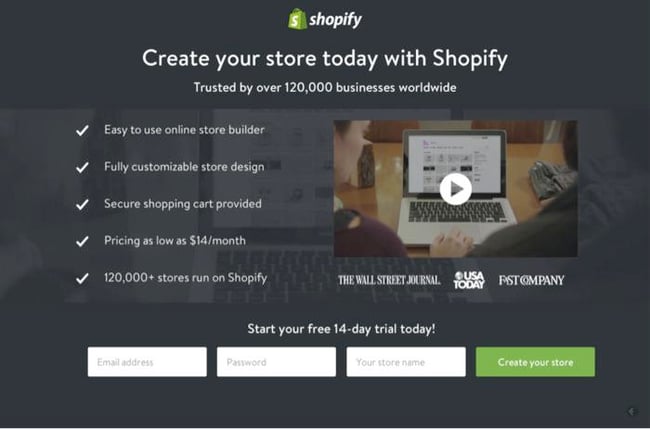 shopify lead generation