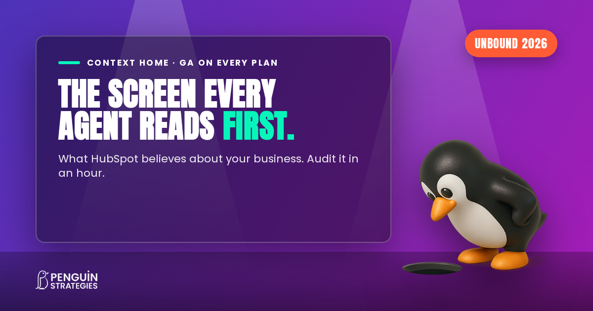 Context Home: the screen every HubSpot agent reads first