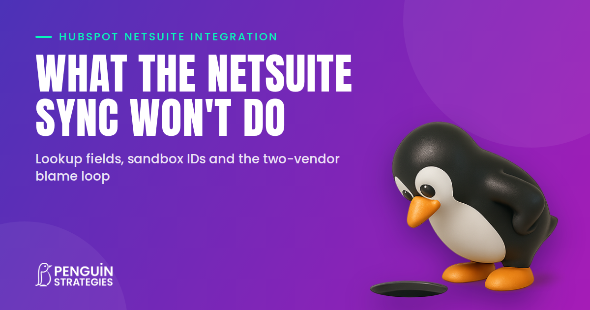 HubSpot NetSuite Integration: What the Sync Won't Do