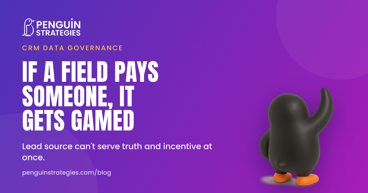 Your Commission Plan Is Corrupting Your CRM Data